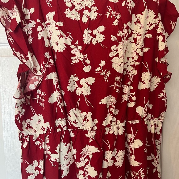 Women' Plus Size Elegant Beach  Long Floral Print Summer Maxi Sundress 12W - 18W - Picture 8 of 9